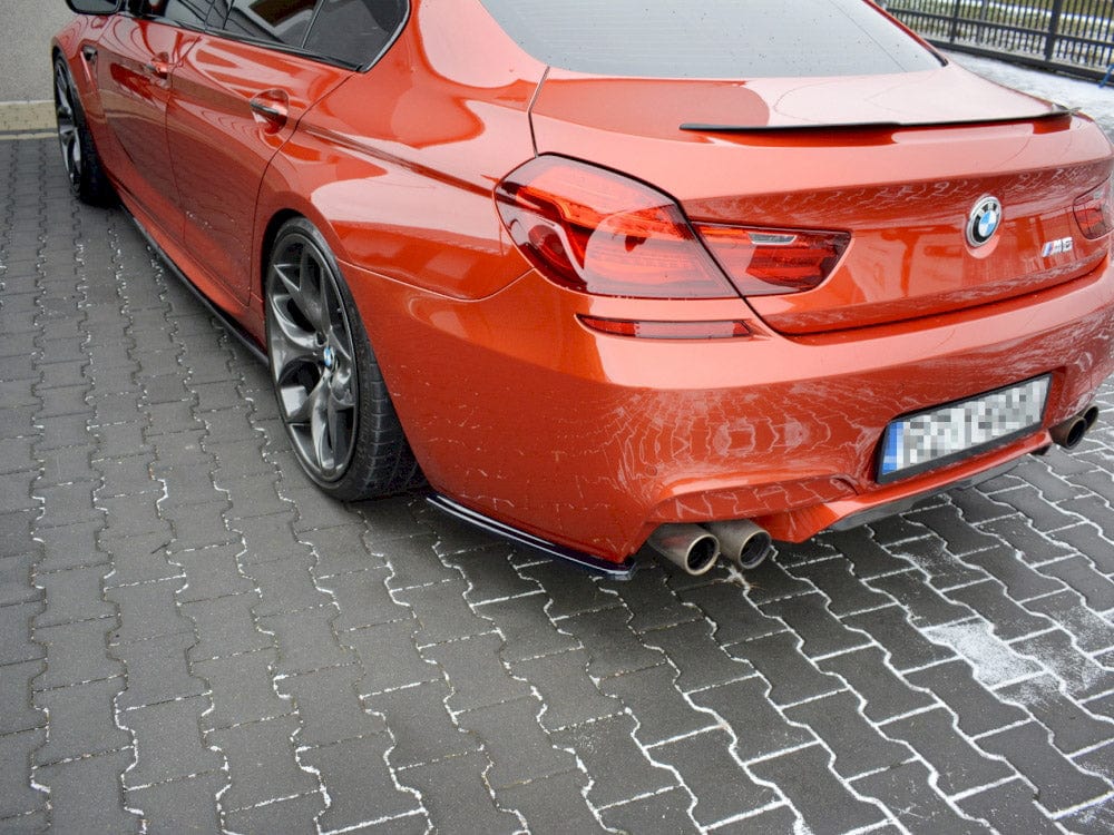 Maxton Design Textured Rear Side Splitters Bmw M6 GRAN Coupe F06 2012-2014 Maxton Design SR