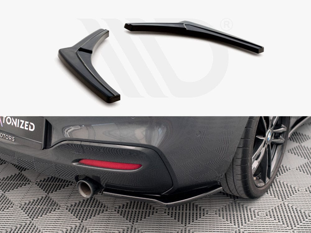 Maxton Design Textured Rear Side Splitters V.2 BMW 1 F20 / F21 Facelift Maxton Design SR