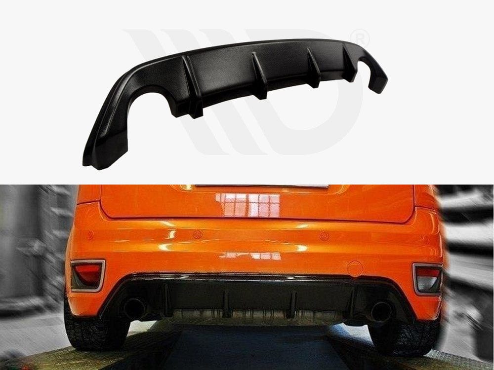 Maxton Design Textured Rear Valance Ford Focus MK2 ST (Preface) Maxton Design SR