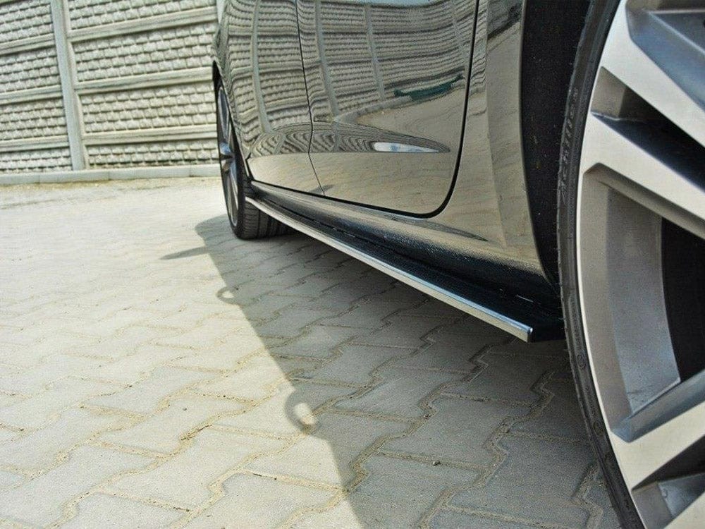 Maxton Design Textured Side Skirts Diffusers Seat Leon III Cupra / FR Maxton Design SR