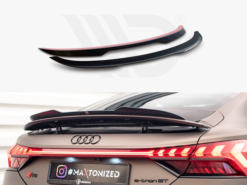 Maxton Design Textured Spoiler CAP Audi e-Tron GT / RS GT RS Mk1 Maxton Design SR