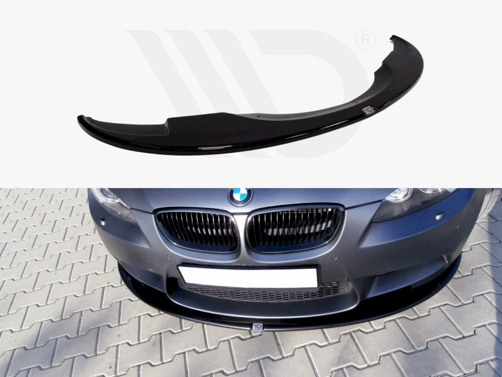 Maxton Design Textured / Yellow Front Splitter Bmw M3 E92 / E93 (Preface Model) 2007-2013 Maxton Design SR