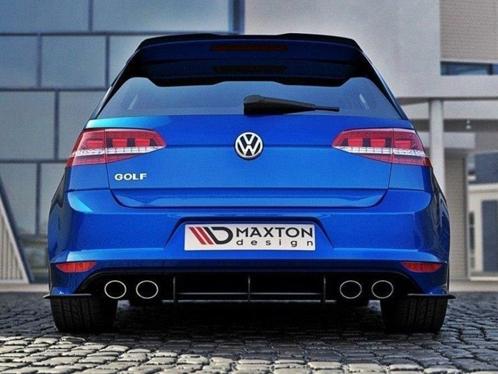 Maxton Design VW Golf 7 R Hatchback Rear Diffuser & Rear Side Splitters 2013-2016 Maxton Design SR