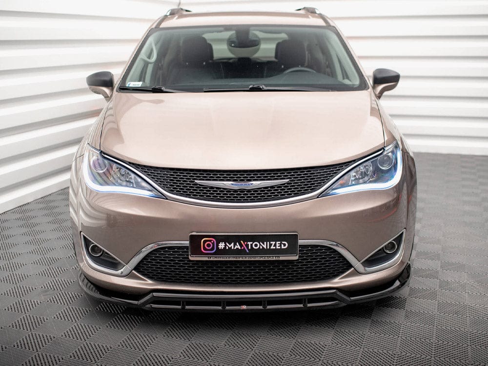 Maxton Design Yellow Front Splitter Chrysler Pacifica Mk2 Maxton Design SR