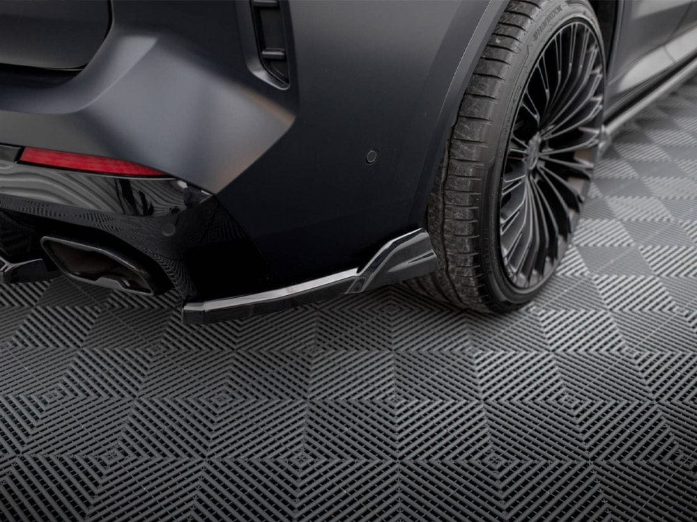 Maxton Design Yellow Rear Side Splitters BMW X3 M-Pack G01 Facelift Maxton Design SR