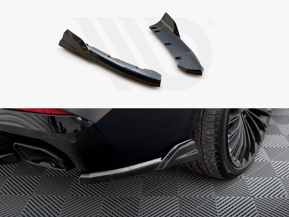 Maxton Design Yellow Rear Side Splitters BMW X3 M-Pack G01 Facelift Maxton Design SR