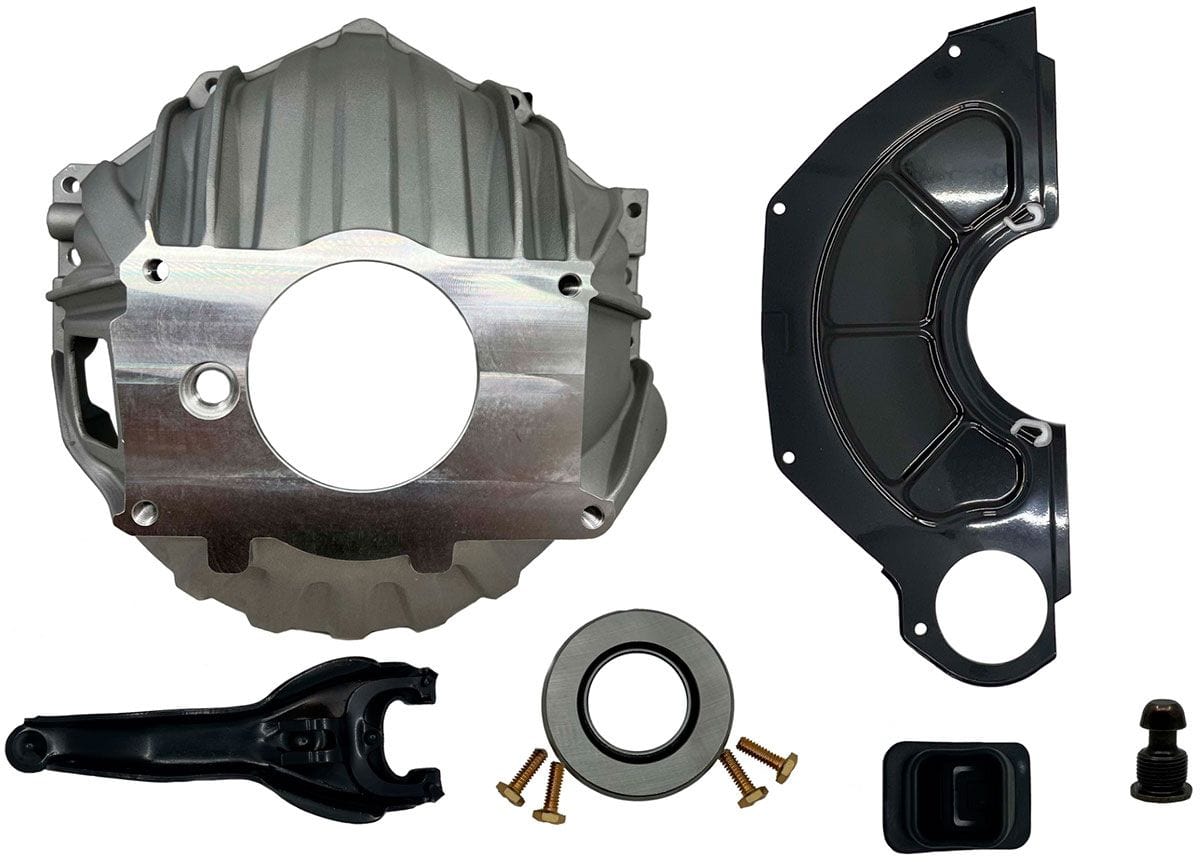 MCLEOD Cast Aluminium Bellhousing Kit, S/B & B/B Chev Cast Aluminium Bellhousing Kit, S/B & B/B Chev SR