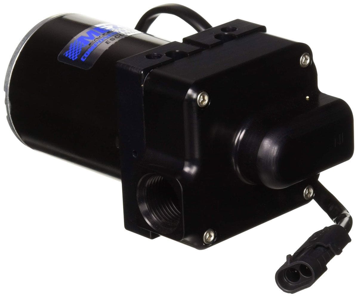 MEZIERE Black Finish, 20GPM, Standard Motor Meziere Remote Mount Electric Water Pump MZWP136S SR