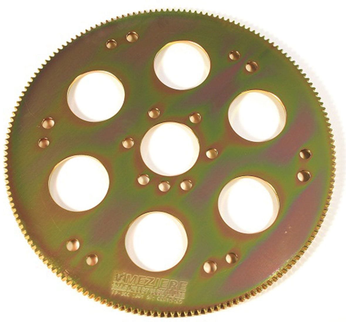 MEZIERE Suit SB & BB Chev 168 Tooth, Internal Balance, 2-Piece Main Seal Meziere True Billet Flexplate - SFI MZFP300 SR