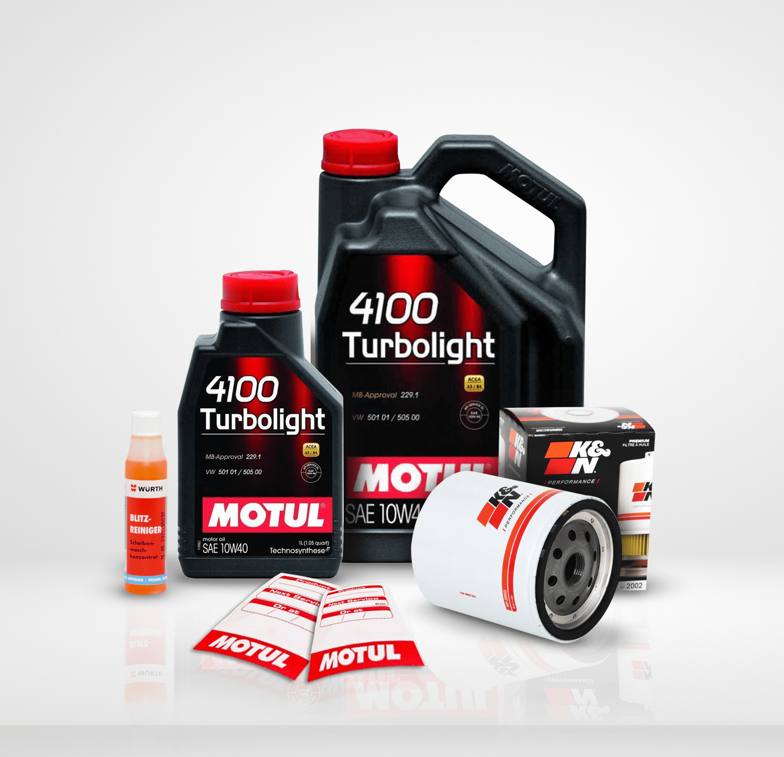 Motul Service Kit Mitsubishi EVO 4-8 4G63 Service Pack - Semi Synthetic SR