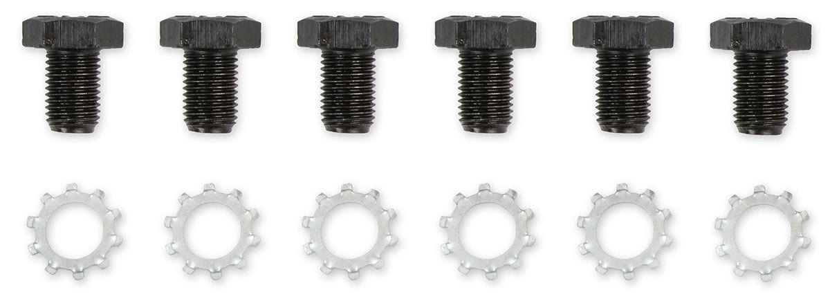 MRG Suit Chevy Mr Gasket Mr Gasket Flexplate Bolts 7/16"-20 x 11/16" (6pk) MG6710 SR