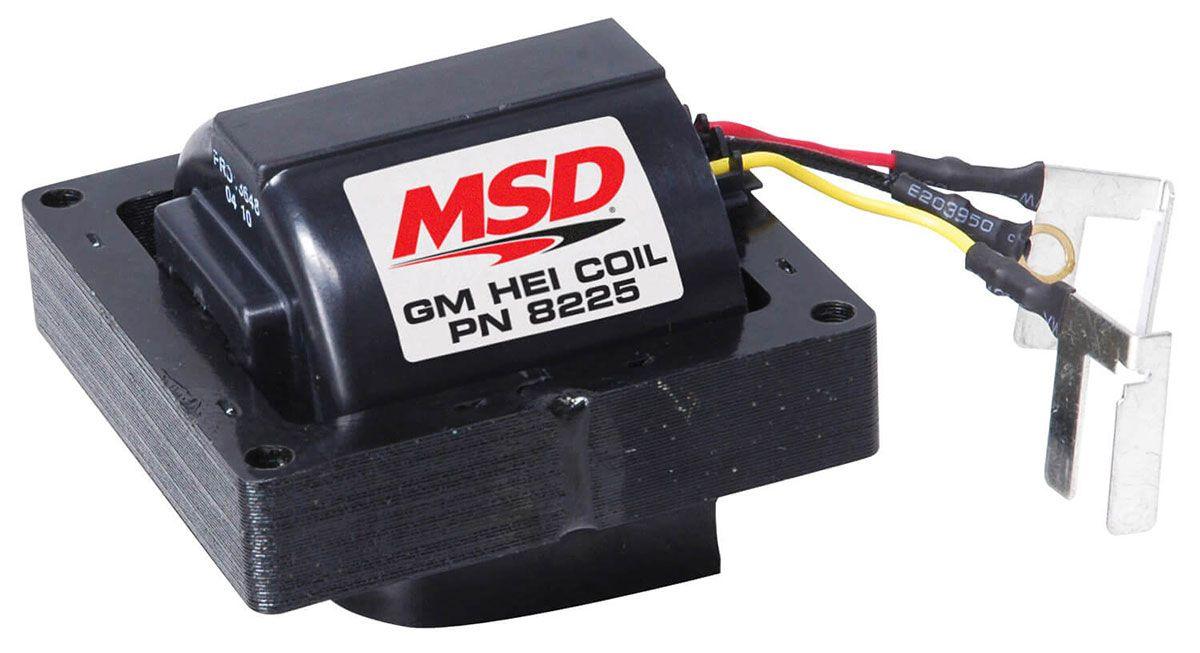 MSD GM HEI upgrade kit, includes Digital module, Coil, Coil Cover, Cap & MSD Ultimate HEI Kit MSD8501 SR