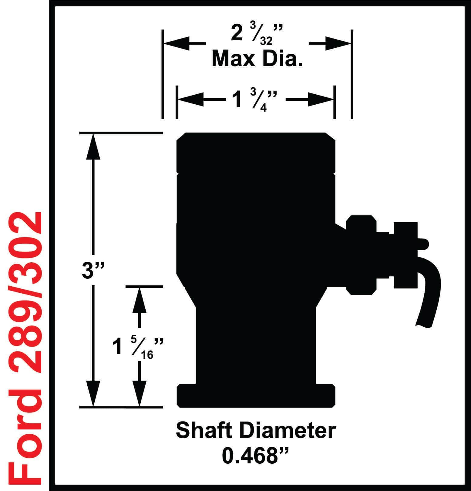 MSD Suit SB Ford 289-302 Windsor With Steel Gear MSD Cam Sync Plug MSD85221 SR