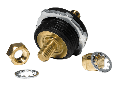 Msel Heavy Duty Battery Feeder Stud - Black SR