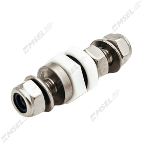 Msel High Amp Flanged M6 Bulkhead Stud SR