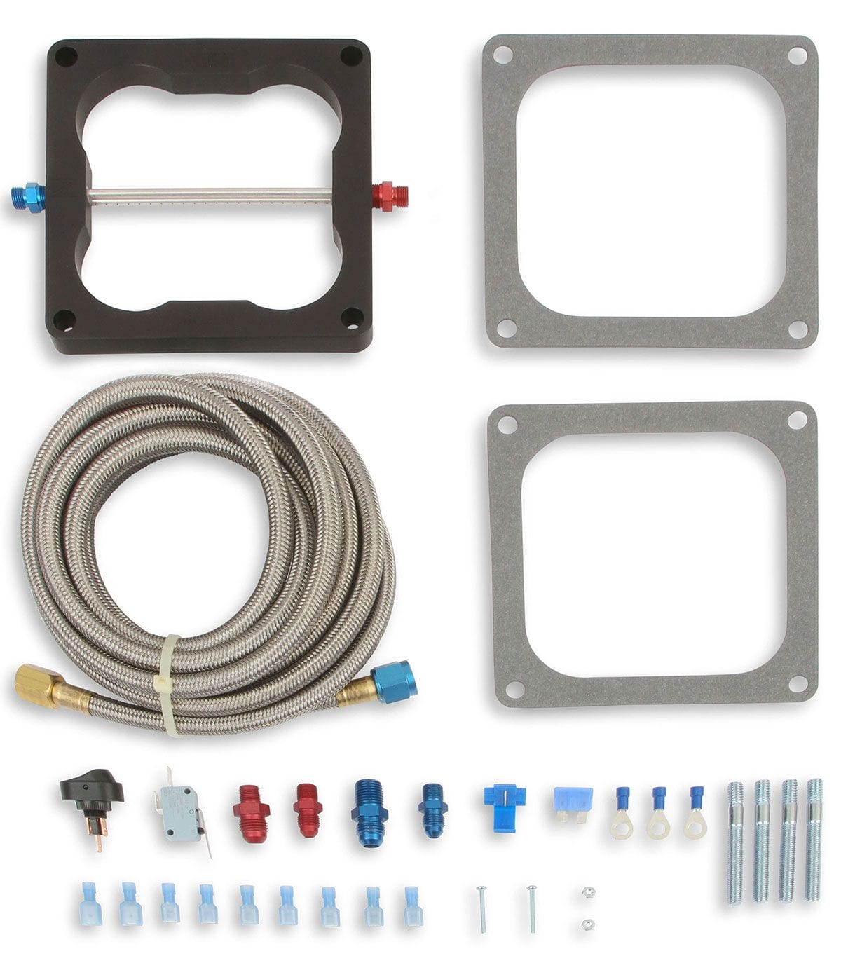 NOS 200-400 Horsepower. Suit 4500 Series Carbs. Nitrous Oxide Systems Big Shot Single Stage Nitrous Kit NOS02102 SR