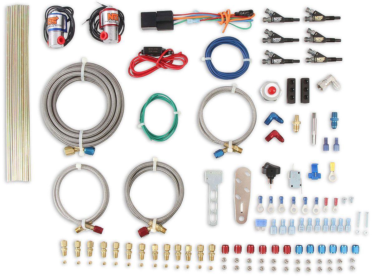 NOS 50-250 Horsepower. Suit 6 Cyl. EFI Applications Nitrous Oxide Systems Sportsman Fogger Nitrous Kit NOS05040-FI SR