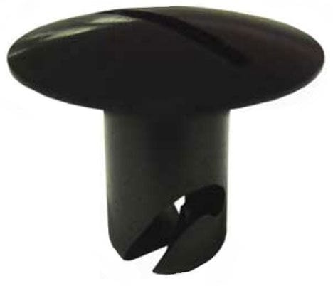 PANELFAST Black Aluminium Big Oval Head Fastener, 7/16" x .550 Grip (Each) Panelfast Dzus Fastener PANBIGABK6550 SR