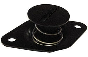PANELFAST Black Aluminium Self Eject Fastener, 5/16" x .550 Grip (Each) Panelfast Dzus Fastener PANEABK5550 SR