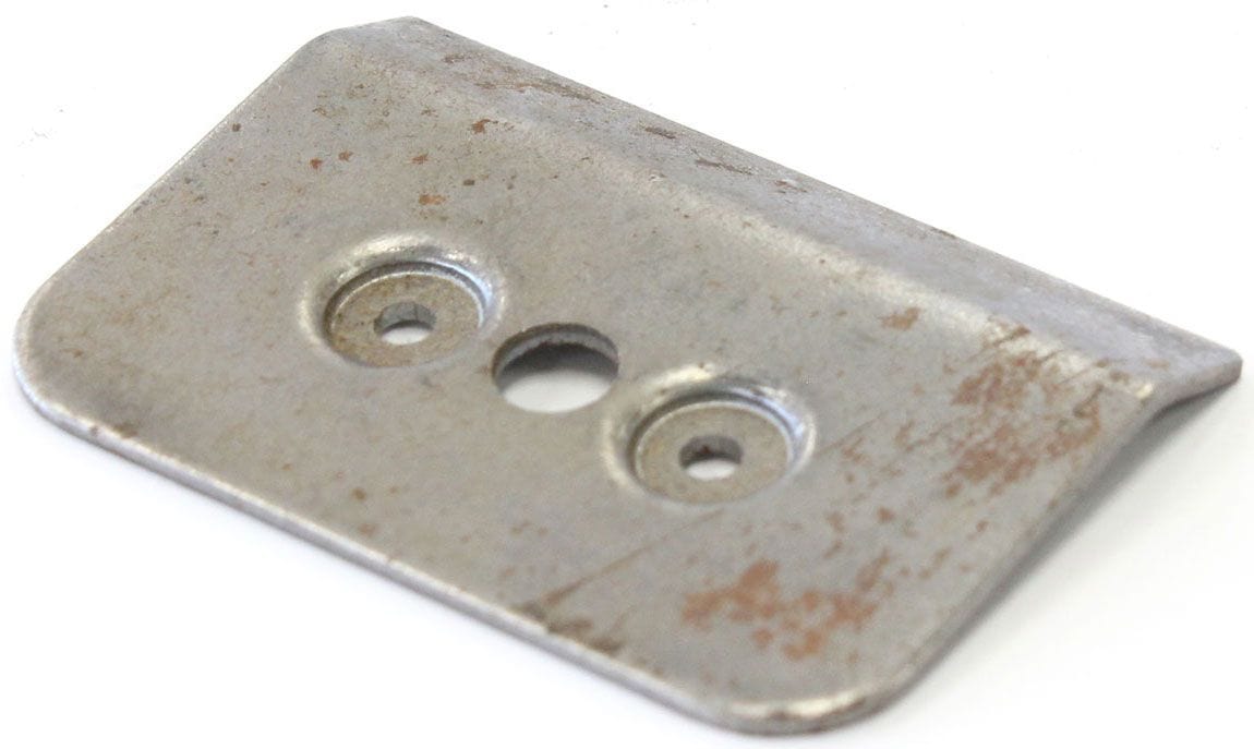 PANELFAST Flat, .050" Thick, Steel Suit 3/16" Fastener For 5/8" Spring (Each) Panelfast Dzus Fastener Weld Plate PAN8030 SR