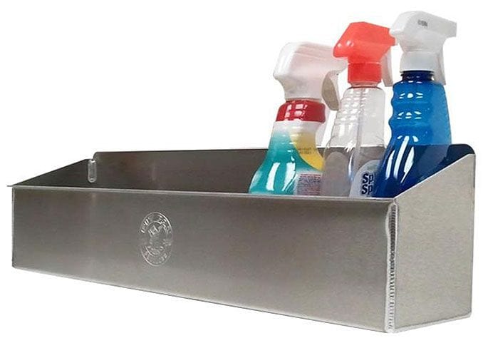 PITPAL Pit Pal 10 Container Aluminium Storage Shelf 24"W x 5"D PIT-112 SR