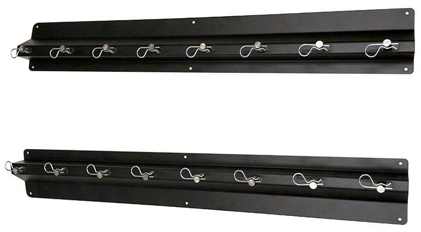 PITPAL Pit Pal Aluminium Shock Rack Black 33"L x 3"W x 4.675"H PIT-136 SR