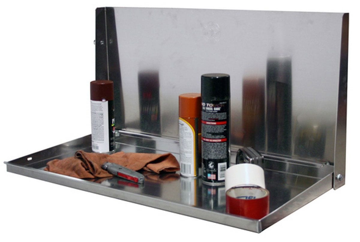 PITPAL Pit Pal Flip Down Trailer Tray 30"W x 3"H x 16"D PIT-152 SR
