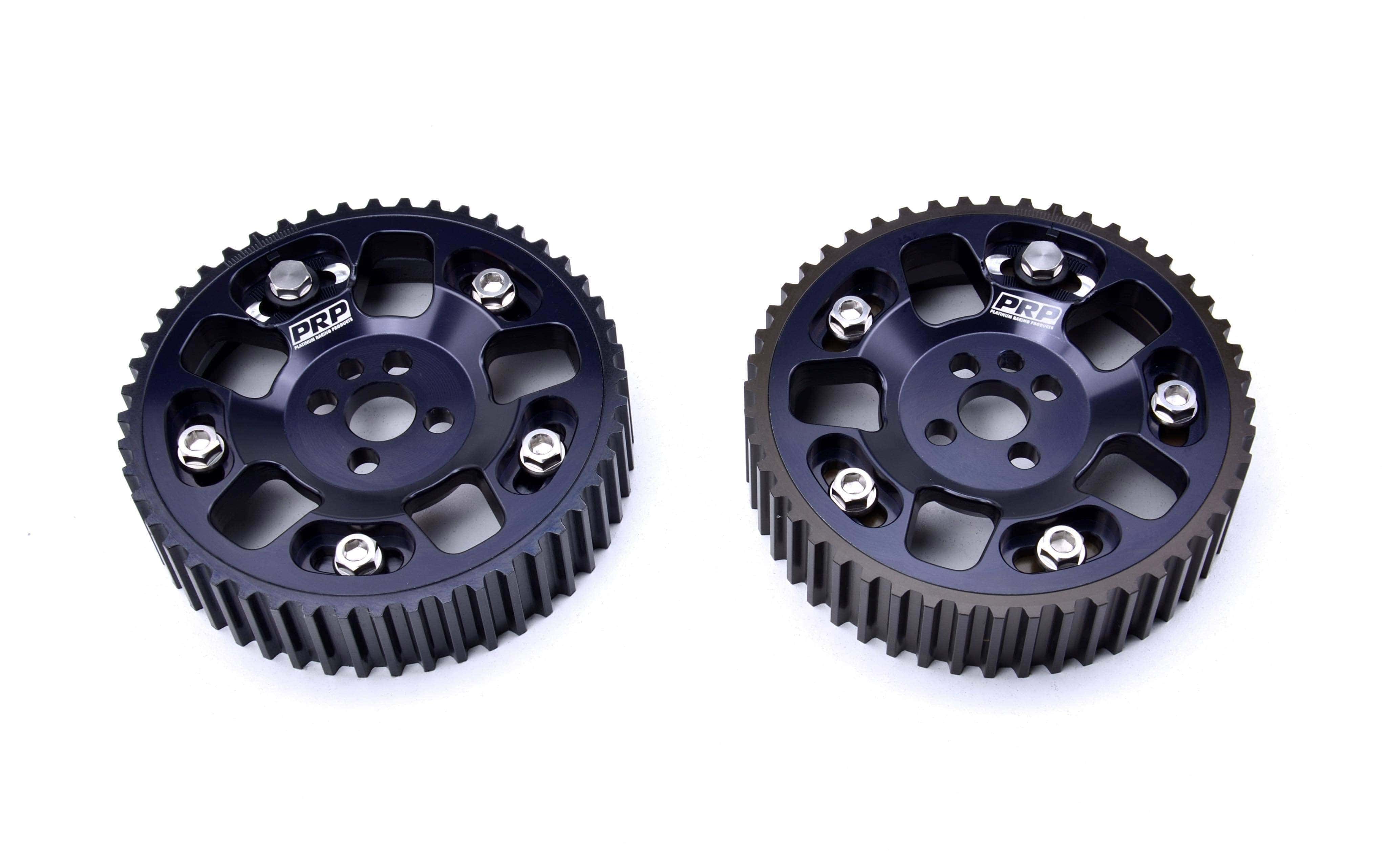 Platinum Racing Products Adjustable Cam Gear None required / Black CA18 Adjustable Cam Gears (PAIR) SR