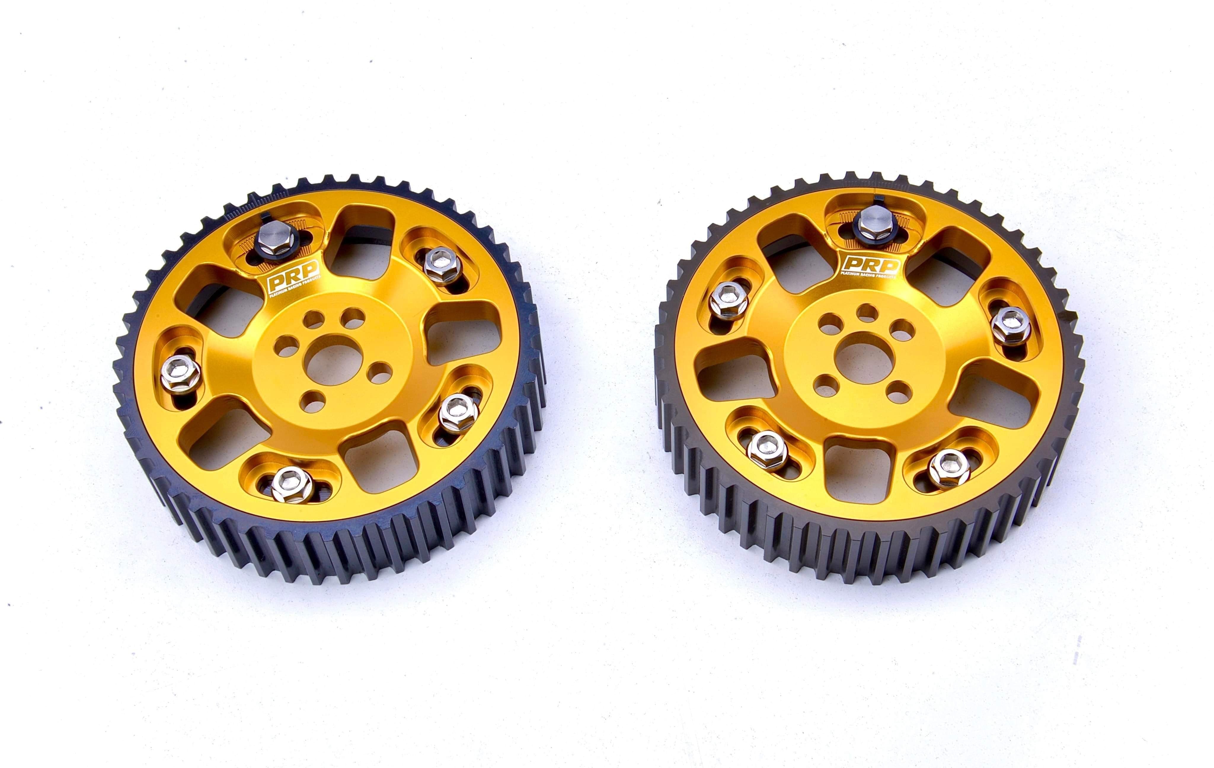 Platinum Racing Products Adjustable Cam Gear None required / Gold CA18 Adjustable Cam Gears (PAIR) SR
