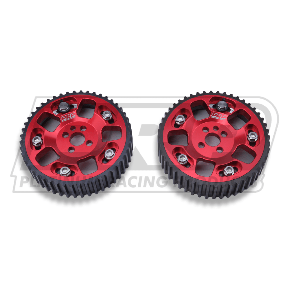 Platinum Racing Products Adjustable Cam Gear One Cam Gear / None required / Motive Red Adjustable ALLOY OUTER Cam Gears to suit RB20 / RB25 / RB26 SR