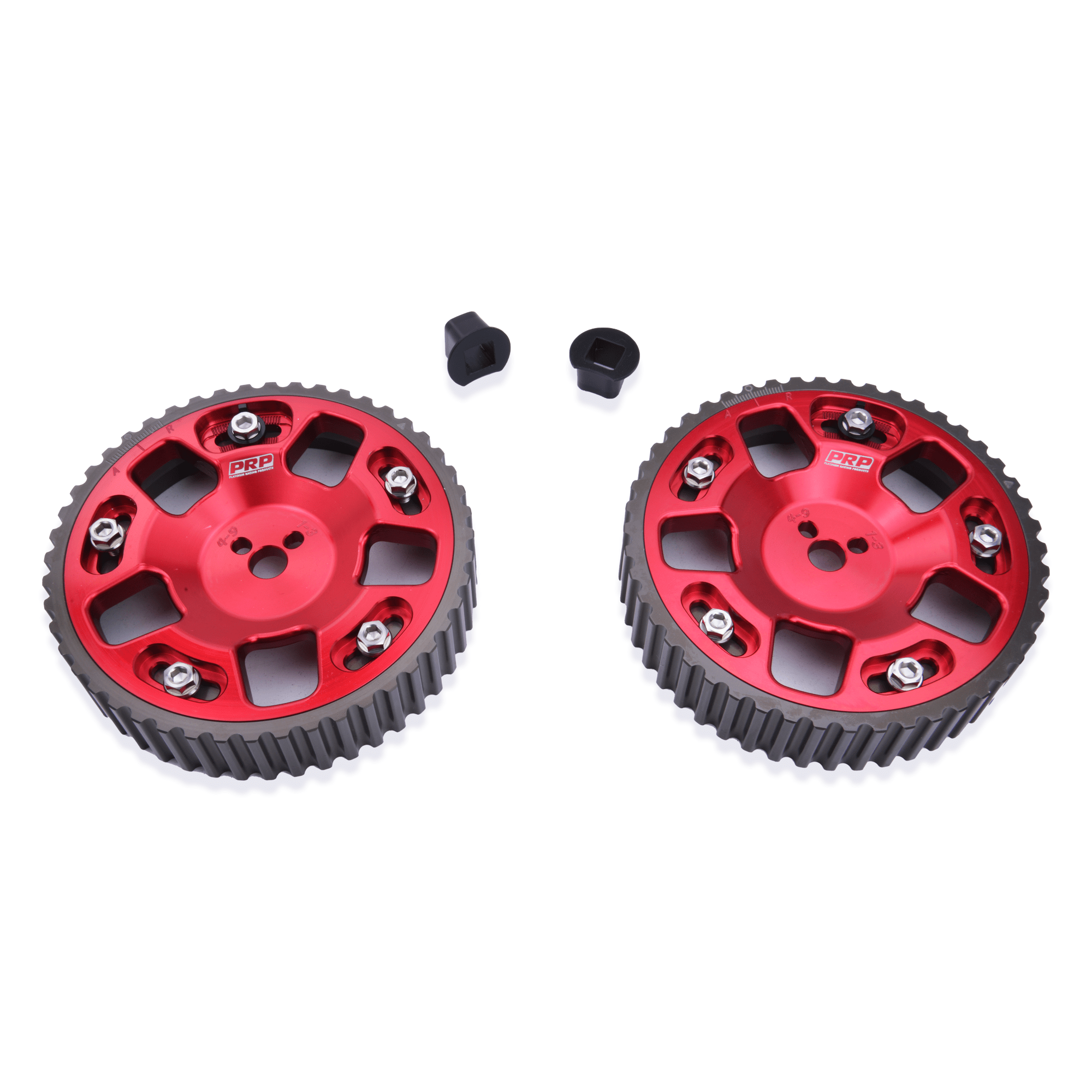 Platinum Racing Products Adjustable Cam Gear Red / No thankyou / Two Gears (Non Mivec) EVO 4G63 Adjustable Cam Gears SR