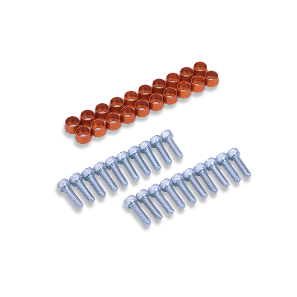 Platinum Racing Products Dress Up Washers Boring Black Nissan RB20 RB25 RB26 Rocker Cover Dress Up Kit SR