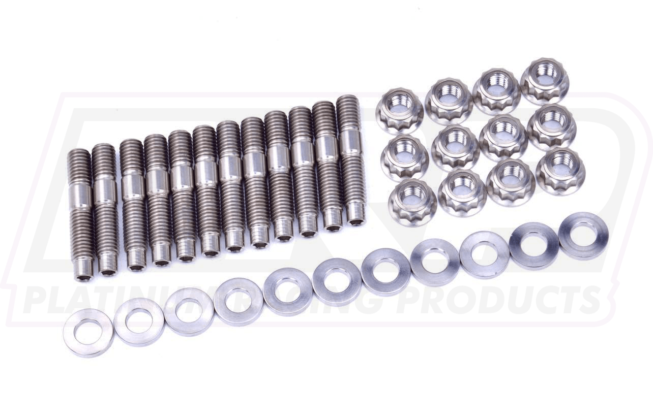 Platinum Racing Products Engine Fasteners Pro Series Titanium Intake Manifold Stud Kit to suit Subaru EJ20./EJ25 Pro Series Titanium Intake Manifold Stud Kit to suit Subaru EJ20./EJ25 SR