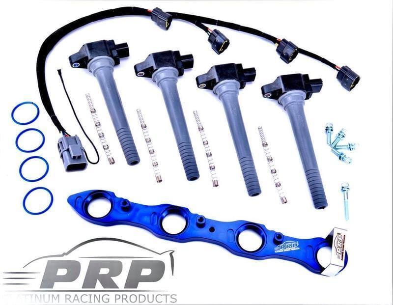Platinum Racing Products Ignition Coil Kit Black / Stalks Nissan SR20 Coil Kit for Series 2 S14, S15, 180 Type X - Small Hole Rocker Cover SR