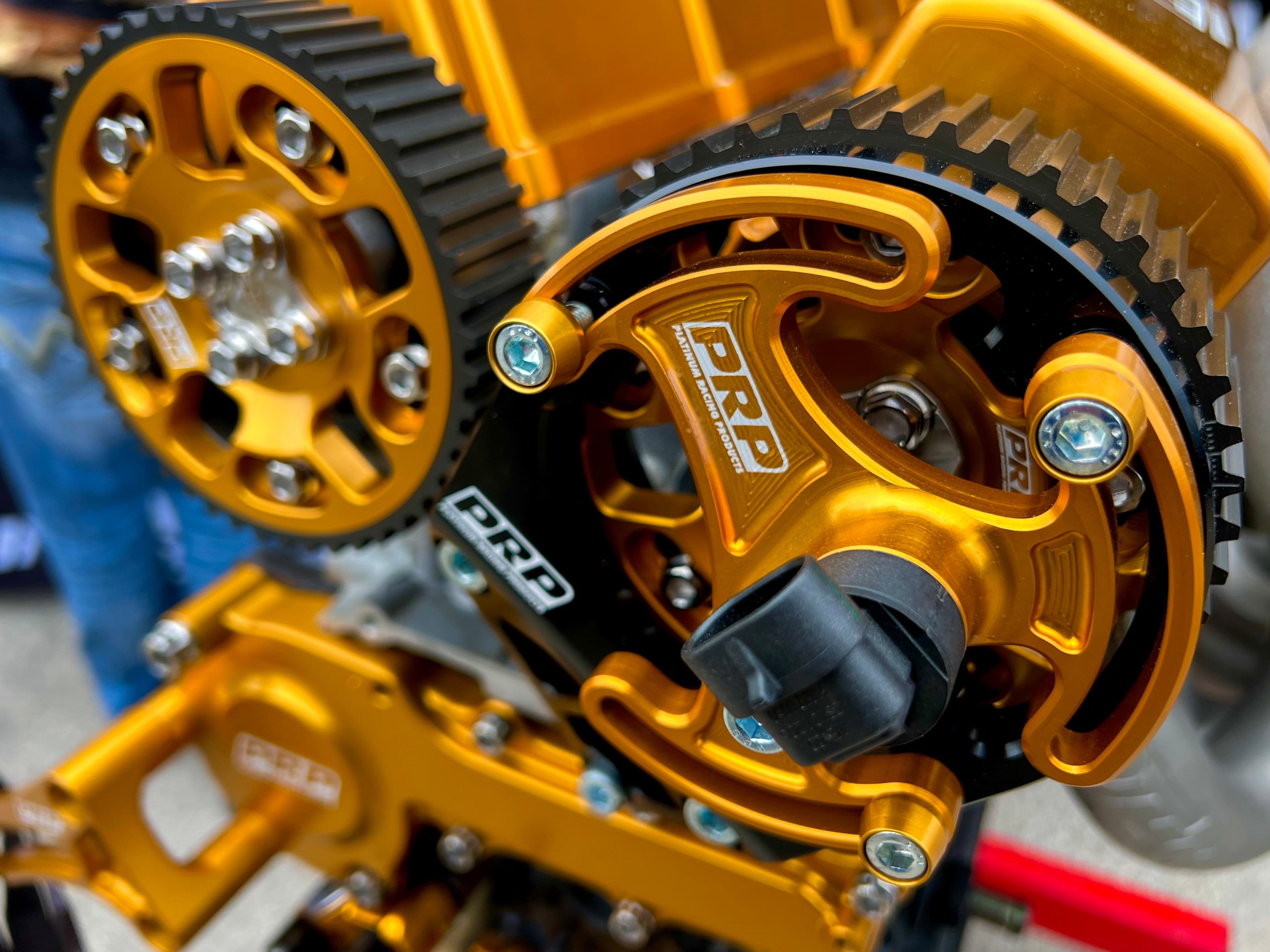 Platinum Racing Products Motor Vehicle Engine Parts Gold / Red Pro Series V2 Trigger Kit to suit Nissan 'RB' Twin Cam SR
