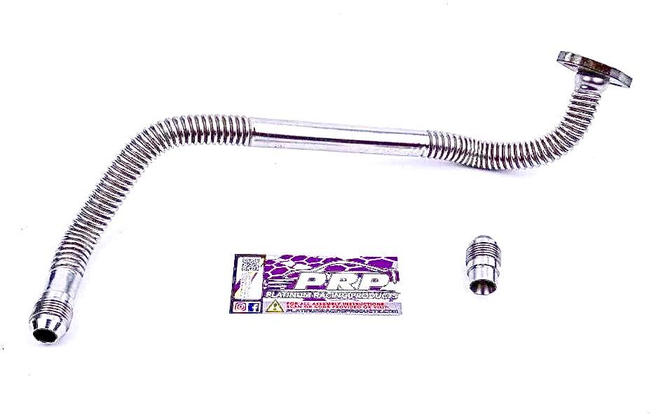 Platinum Racing Products Nissan RB Oil Universal Turbo Oil Drain Universal Turbo Oil Drain SR
