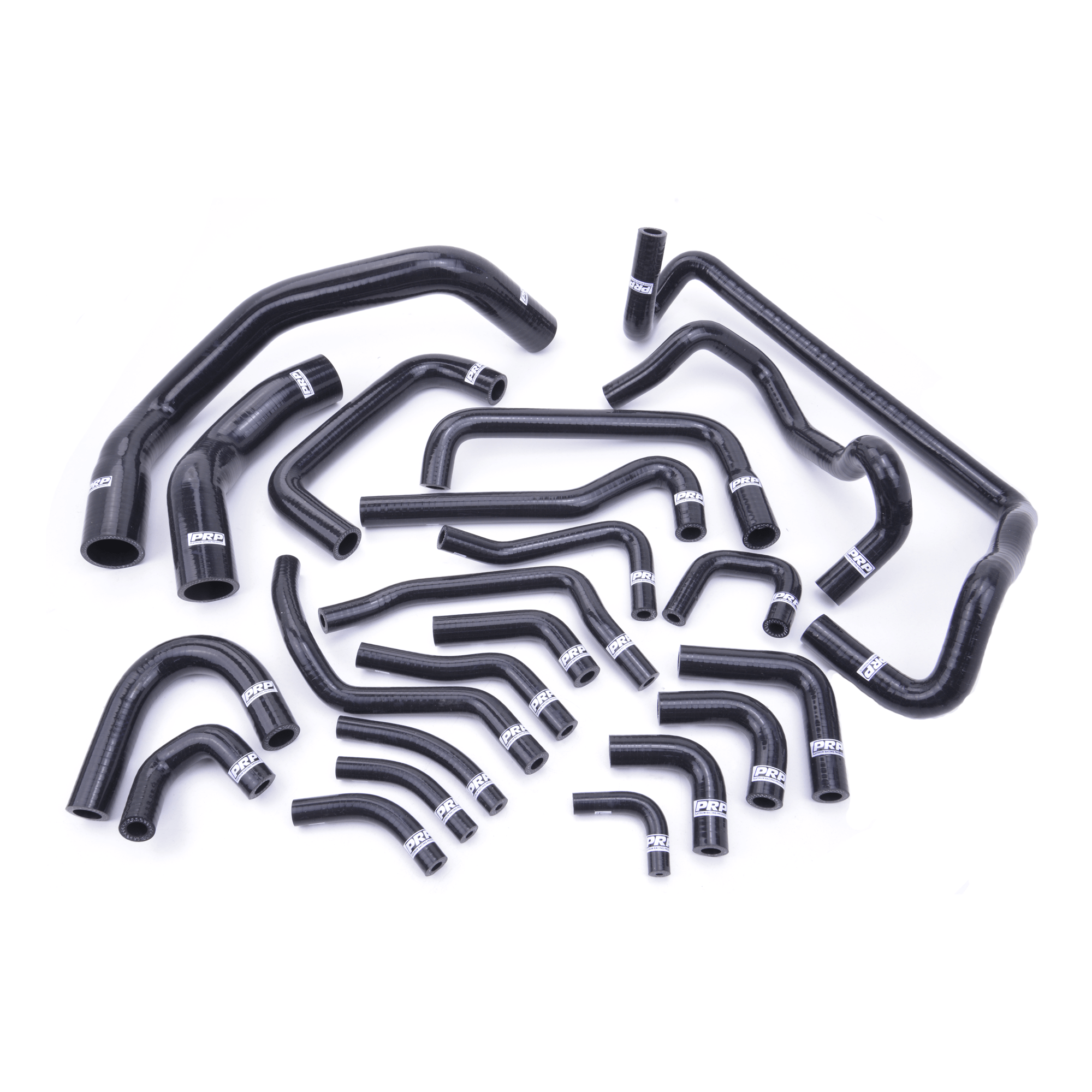 Platinum Racing Products Silicone Hose Black Nissan RB26DETT R32 Hi-Temp Heater Hose Kit SR