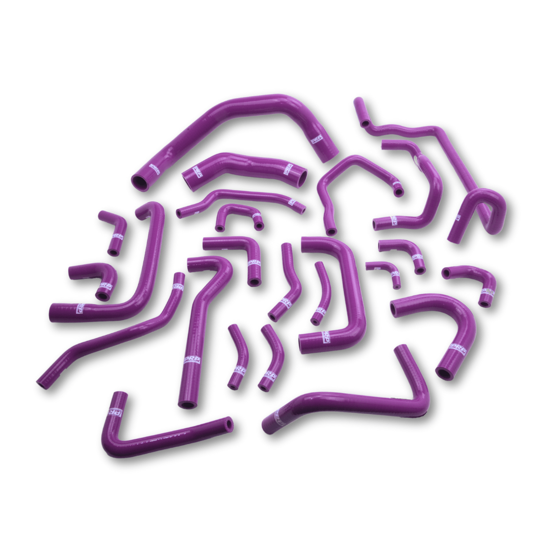 Platinum Racing Products Silicone Hose Purple Nissan RB26DETT R32 Hi-Temp Heater Hose Kit SR