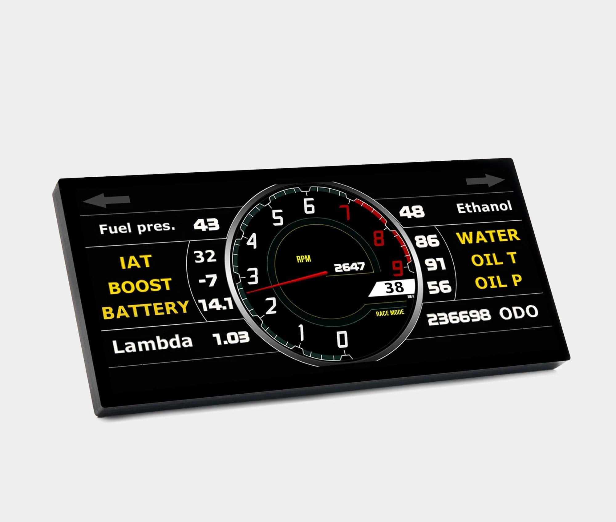 Powertune PowerTune Digital Ultrawide Dash V5 SR