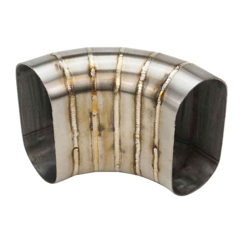 Proflow Proflow Pie Cut Welded Oval Tube Vertical 304 Stainless Steel, 3.5 in. 90 deg CLEARANCE Proflow Pie Cut Welded Oval Tube Vertical 304 Stainless Steel, 3.5 in. 90 deg SR
