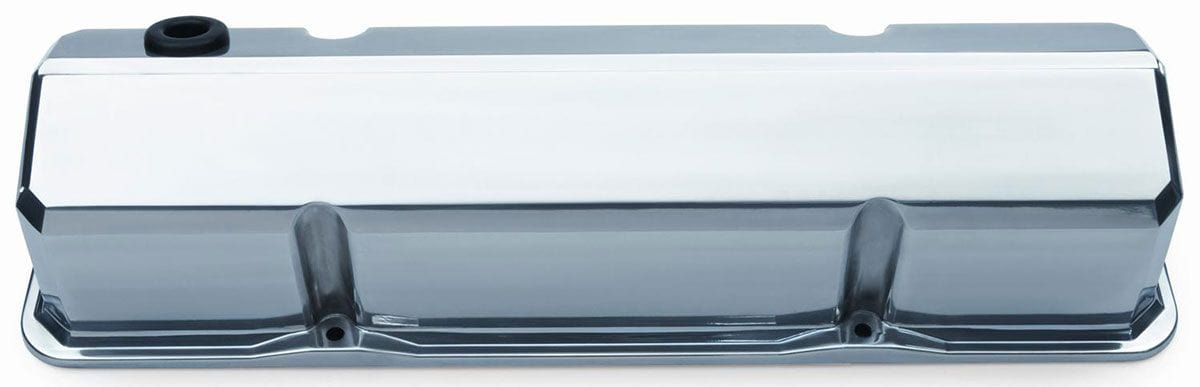 PROFORM Polished Suit SB Chev With No Logo Proform Die-Cast Aluminium Slant Edge Valve Covers PR141-926 SR