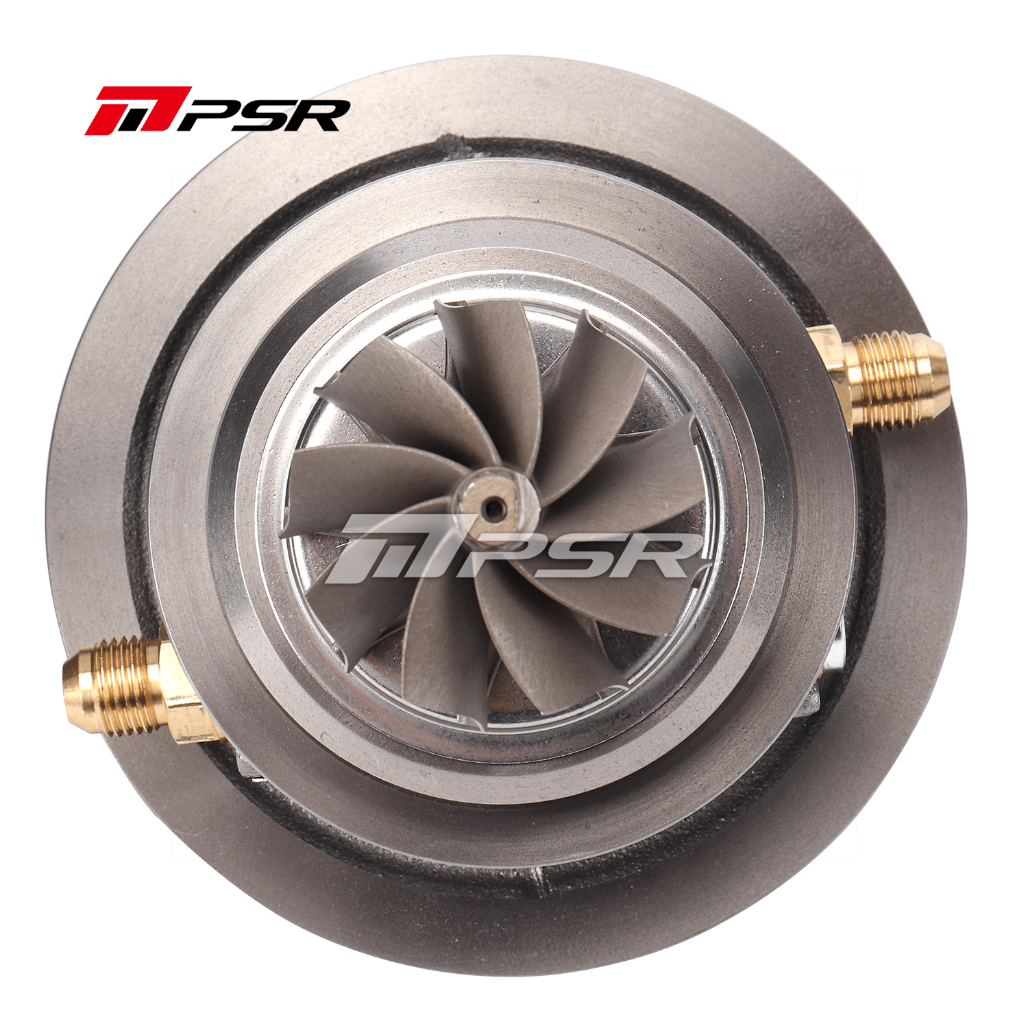 Pulsar Turbochargers PSR 5449A Curved Point Milled Compressor Wheel Dual Ball Bearing Turbocharger HP Rating 660 SR