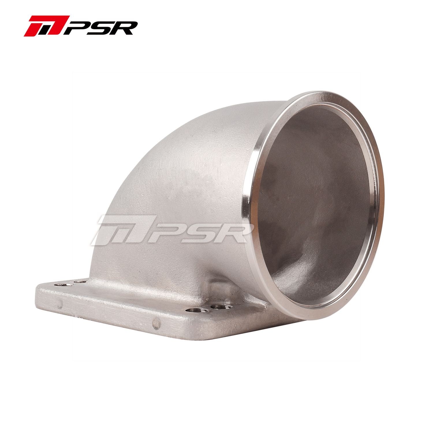 Pulsar Turbochargers PSR 90 Degree Elbow Adapter T3/T4 3â€ Vband Stainless Steel SR