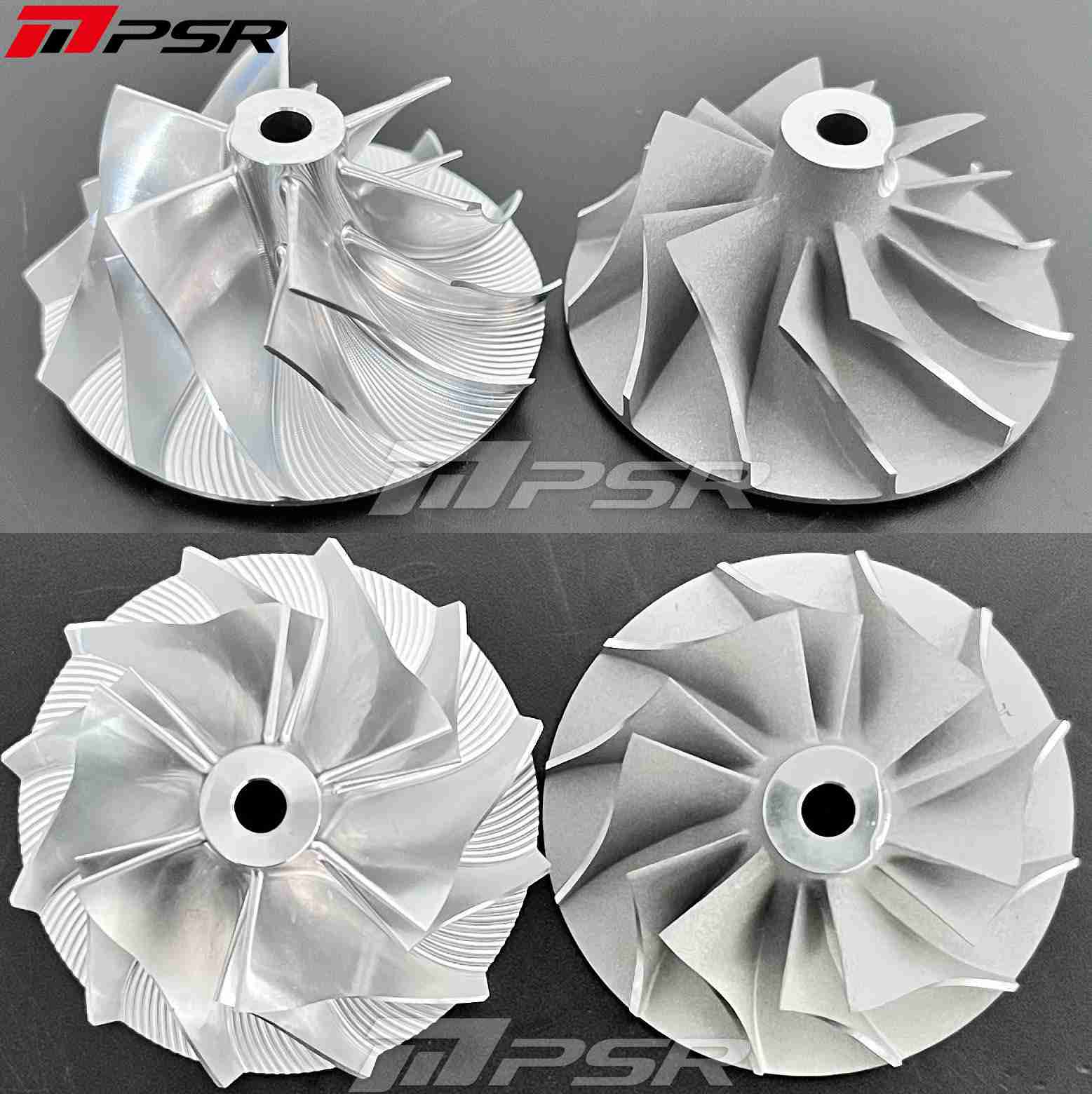 Pulsar Turbochargers PSR Upgraded Billet Compressor Wheel Turbocharger Bolt on 2016-2021 Polaris RZR XP Turbo SR