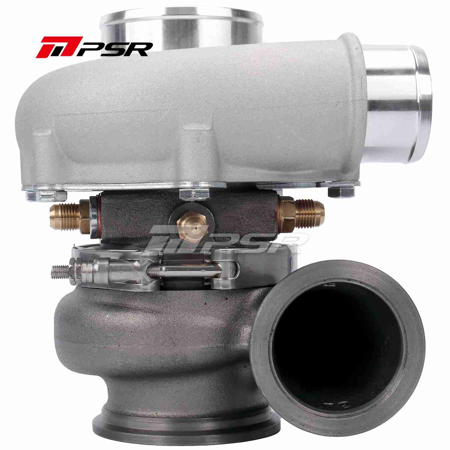 Pulsar Turbochargers Reverse Rotation / T51R Mod / Dual Vband 1.01A/R PSR Reverse Rotation 5855G Dual Ball Bearing Turbocharger HP Rating 770 SR