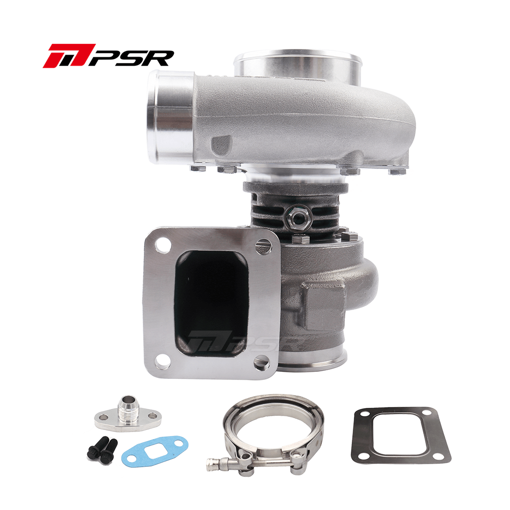 Pulsar Turbochargers Standard / T4 open 0.63A/R Stainless Steel 6266E Ball Bearing Turbo UP to 735HP SR
