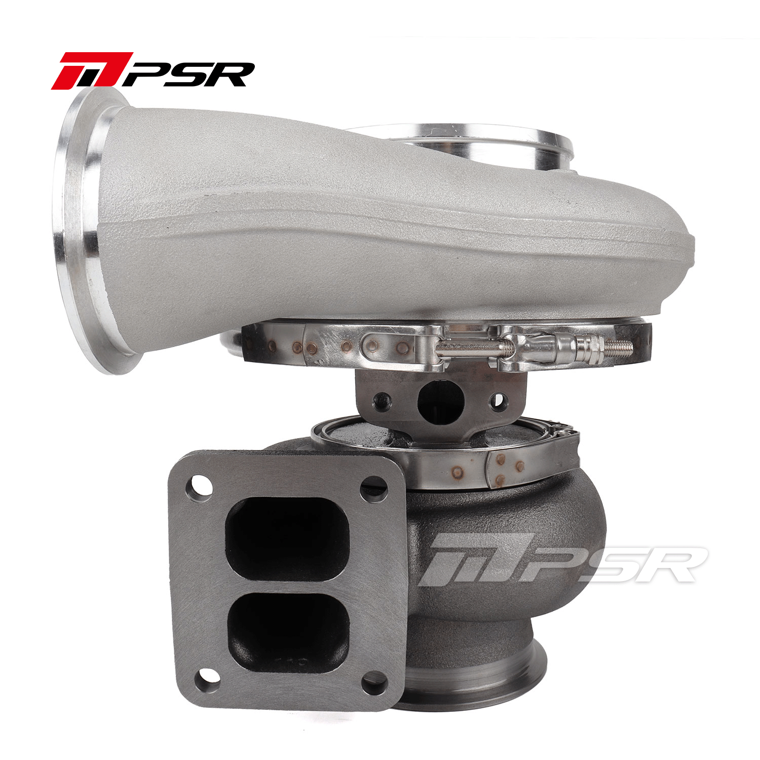 Pulsar Turbochargers T51R MOD / 83/74mm / T4 divided 1.0 PSR 480 Journal Bearing Billet Compressor Wheel Turbocharger SR
