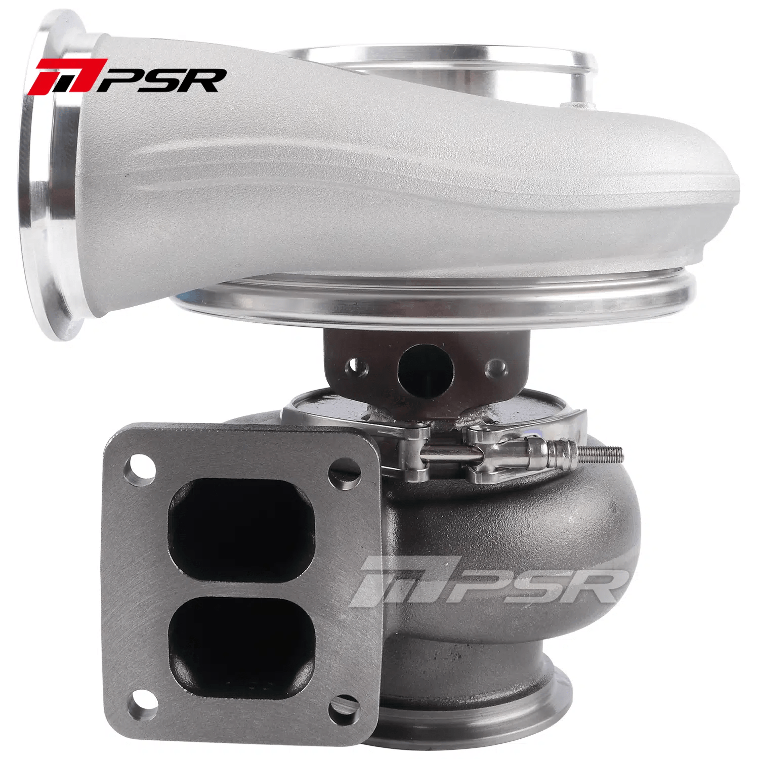 Pulsar Turbochargers T51R MOD / 87.4/81.7mm / T4 Divided 1.25A/R PSR 467 Journal Bearing Billet Compressor Wheel Turbocharger SR