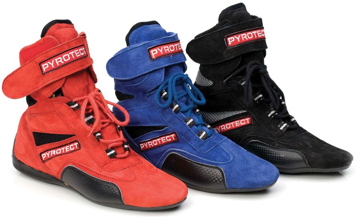 Pyrotect Pyrotect Pyrotect Sport High Top SFI-5 Racing Shoes, Black (PYSS100620) SR
