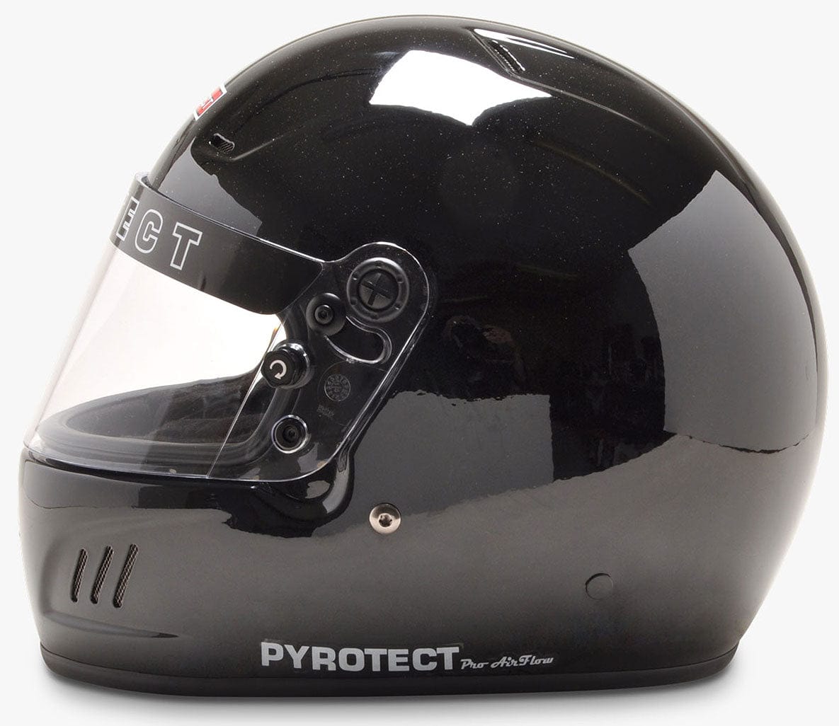 Pyrotect Safety Equipment SA2020 Rated Pyrotect Safety Equipment Pro Airflow Helmet, Gloss Black, Large PYHB901420 SR